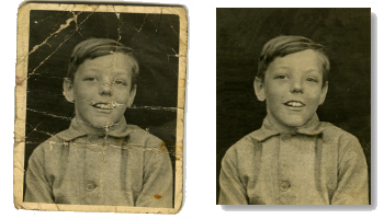 samples photo restoration